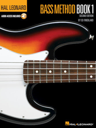 Hal Leonard Hal Leonard Bass Method Book 1 – 2nd Edition - Book/Online Audio - Softcover Audio Online