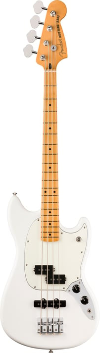 Player II Mustang Bass PJ - Polar White