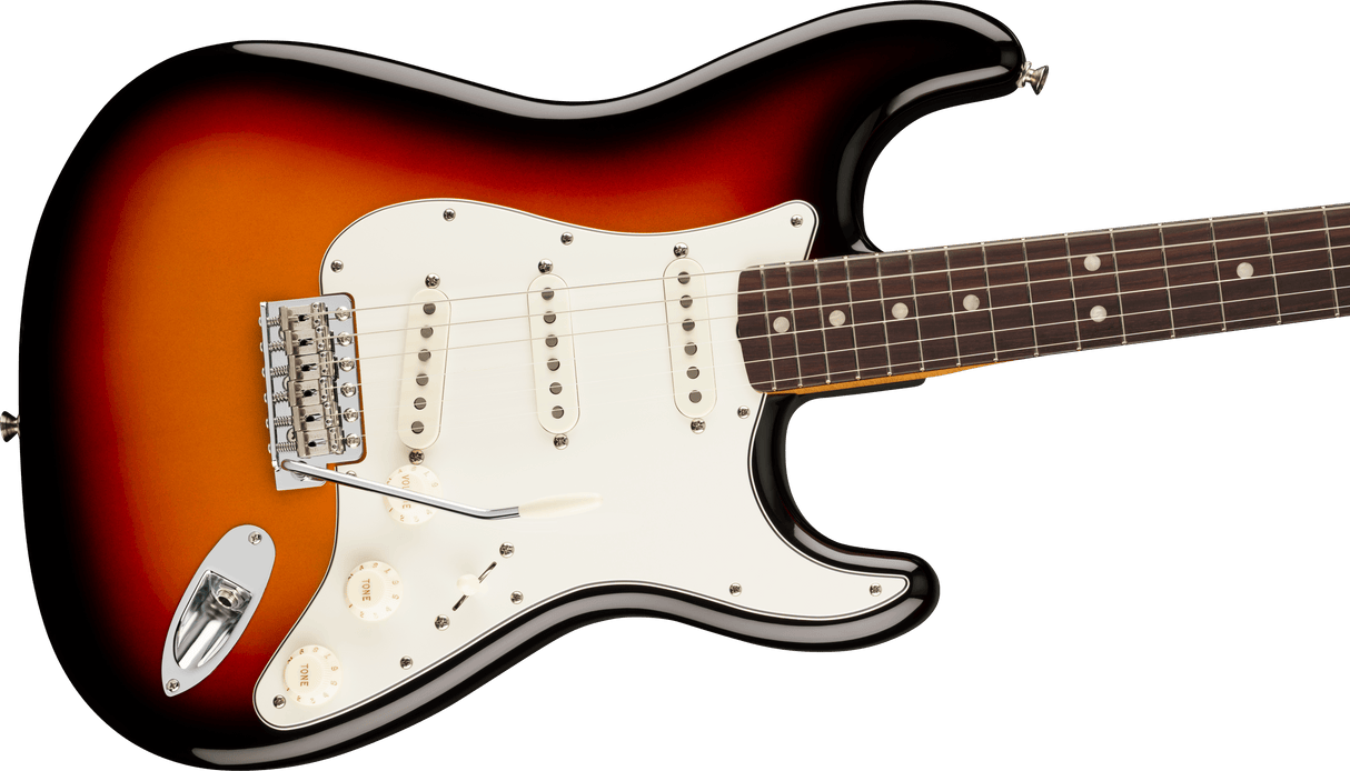 Fender Vintera® III Late '60s Stratocaster®, Rosewood Fingerboard, 3-Color Sunburst w/ bag