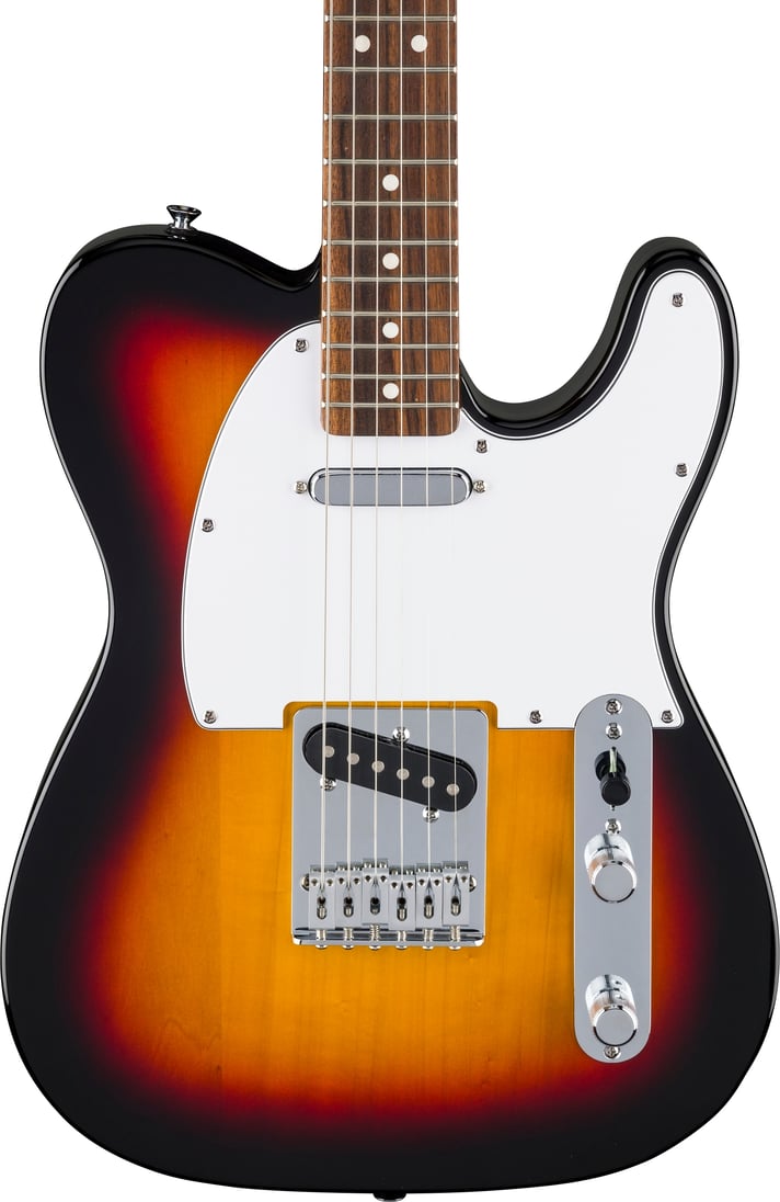 Fender Standard Telecaster¨, Laurel Fingerboard, White Pickguard, 3-Color Sunburst