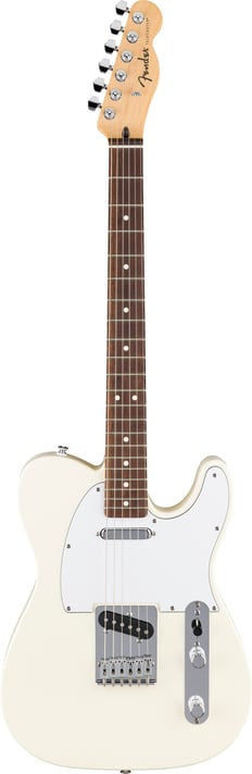 Fender Standard Telecaster¨, Laurel Fingerboard, White Pickguard, Olympic White