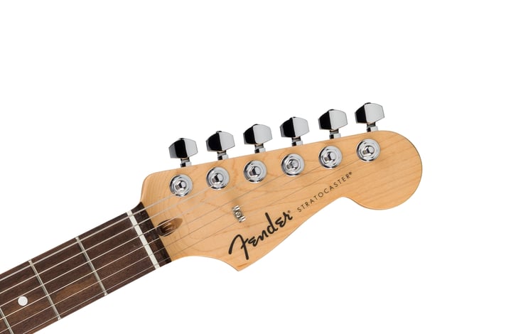Fender Standard Stratocaster¨, Laurel Fingerboard, White Pickguard, Aqua Marine Metallic
