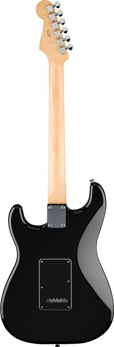 Fender Standard Stratocaster¨ HSS, Laurel Fingerboard, Black Pickguard, Black