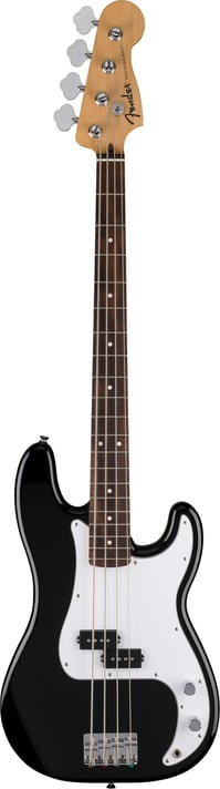Fender Standard Precision Bass¨, Laurel Fingerboard, White Pickguard, Black