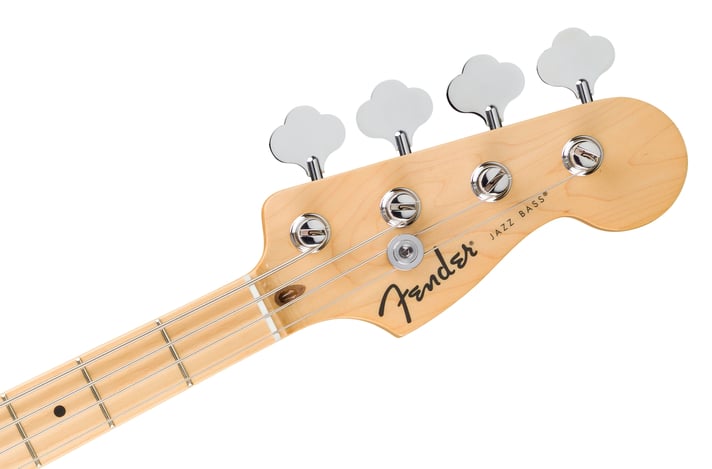 Fender Standard Jazz Bass¨, Maple Fingerboard, White Pickguard, Aqua Marine Metallic