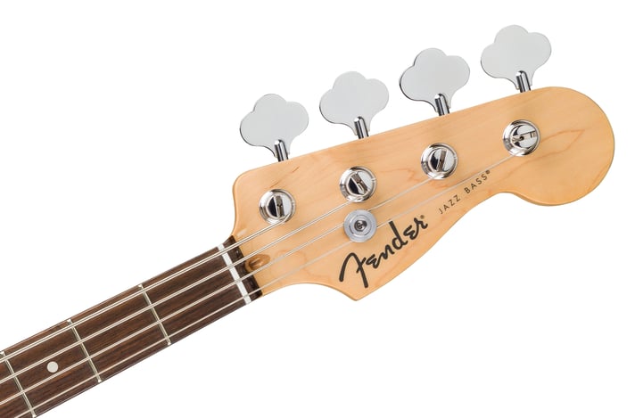 Fender Standard Jazz Bass¨, Laurel Fingerboard, White Pickguard, Olympic White