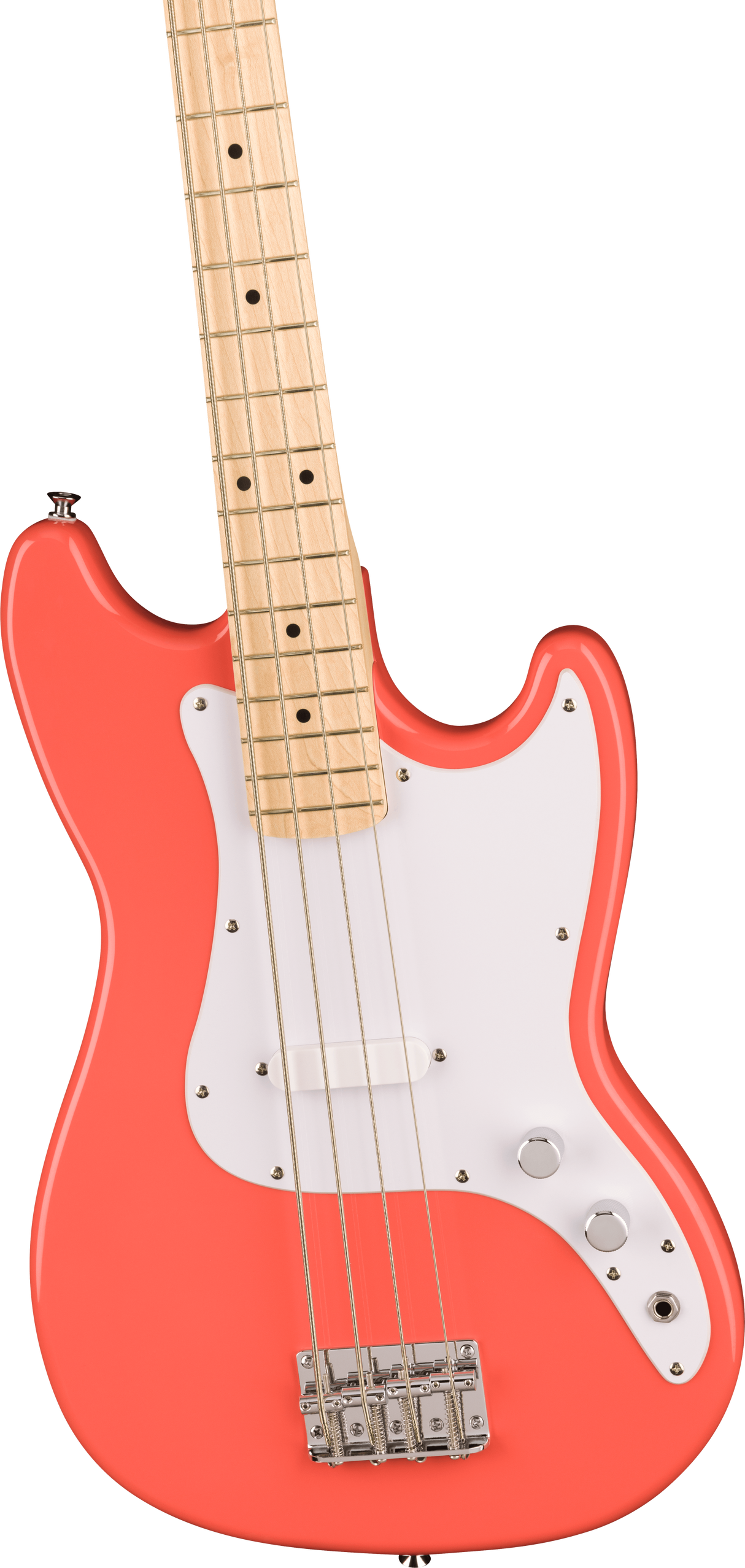 Squier Sonic Bronco Bass - Tahitian Coral