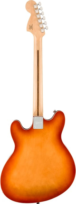 Squier Affinity Seriesª Starcaster¨ Deluxe, Maple Fingerboard, Sienna Sunburst
