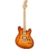 Squier Affinity Seriesª Starcaster¨ Deluxe, Maple Fingerboard, Sienna Sunburst