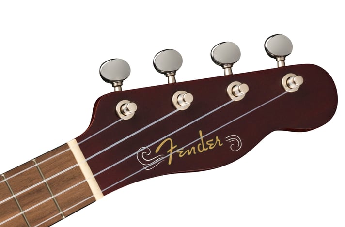 Fender Venice Soprano Uke, Walnut Fingerboard, 2-Color Sunburst