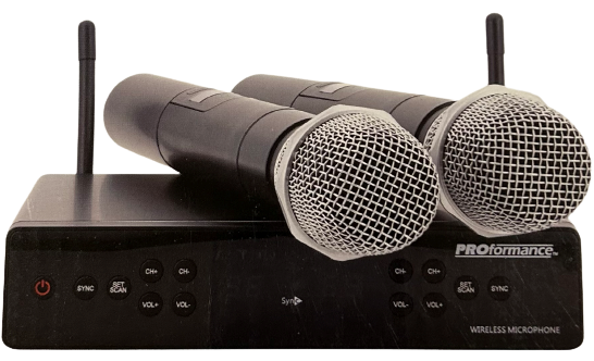 PROformance PDW-700HH Dual Handheld Digital Wireless System