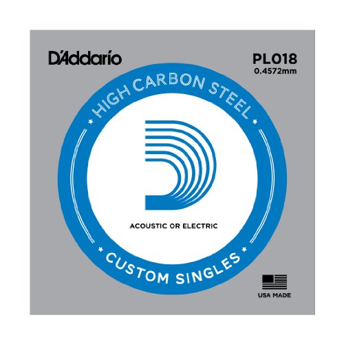 D'Addario .018 Plain Single String PL018