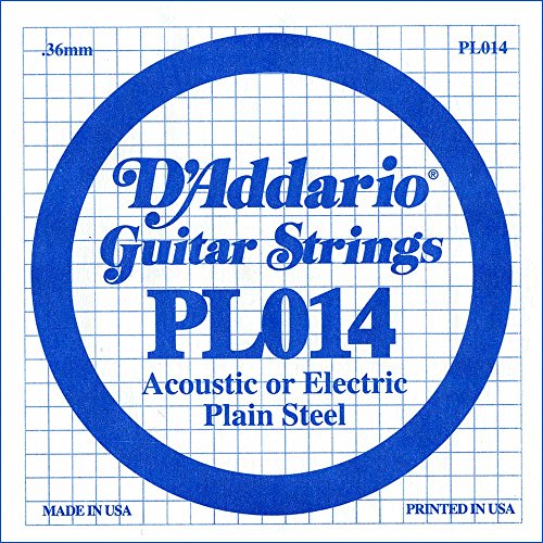 D'Addario .014 Plain Single String