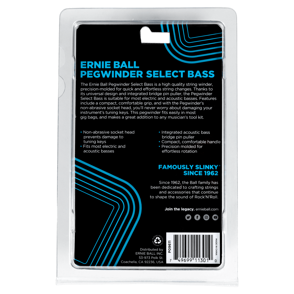 Ernie Ball Pegwinder Select Bass