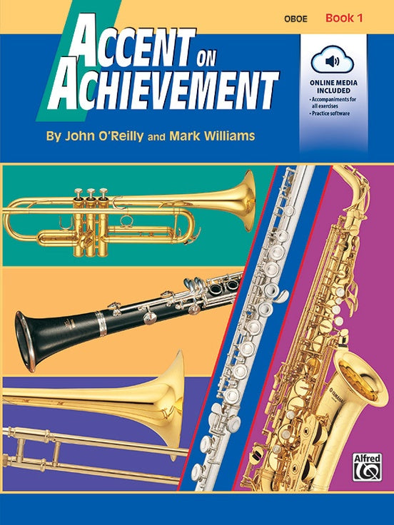 Alfred Accent on Achievement, Book 1 Oboe Book & Online Audio/Software