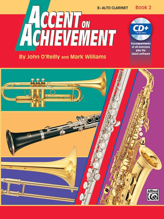 Alfred Accent on Achievement, Book 2 E-flat Alto Clarinet Book & CD