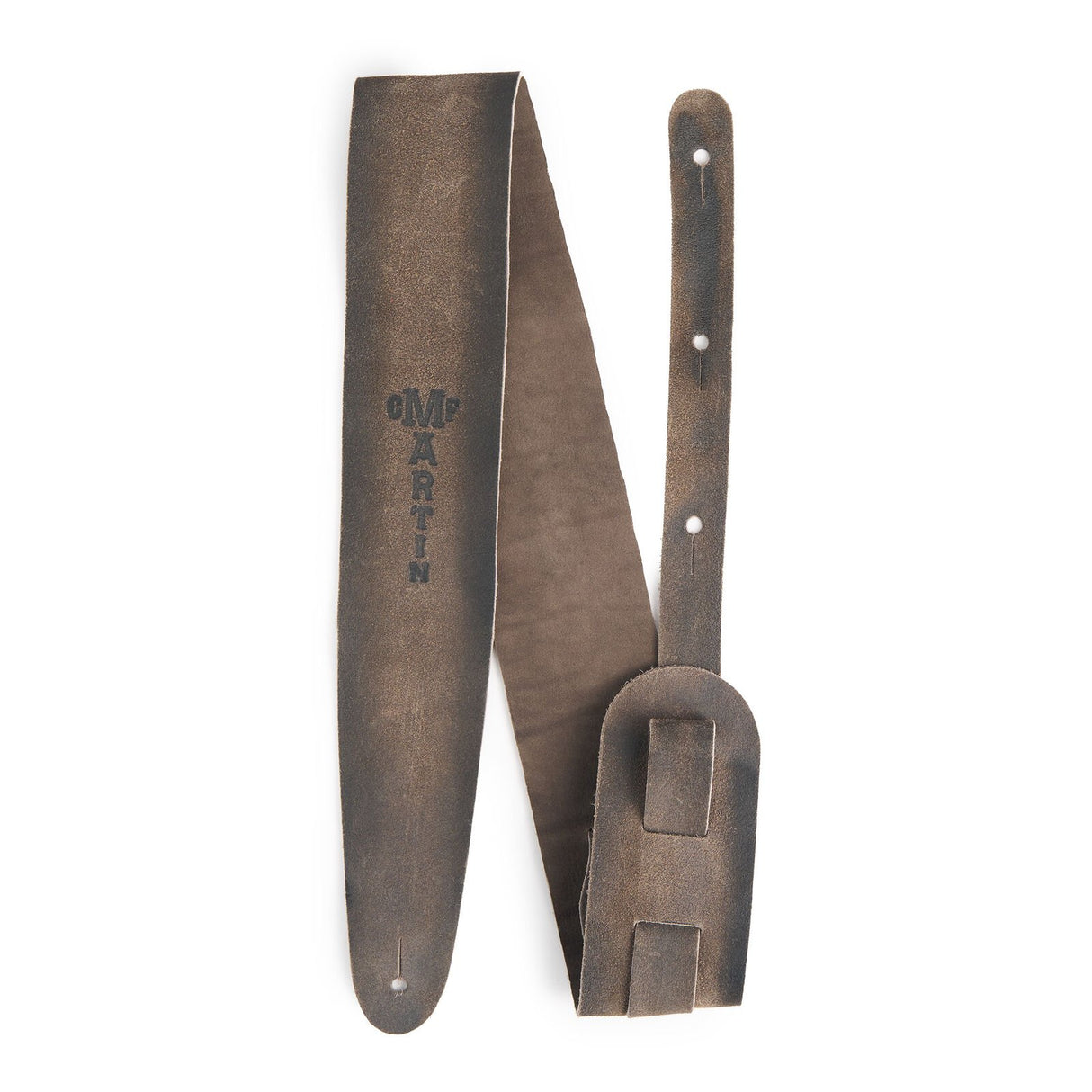 Martin Reversible Roughout Leather Strap - Grayburst