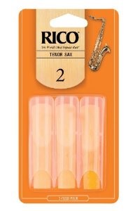 D'Addario Rico Tenor Saxophone 2.0 Reeds 3-Pack