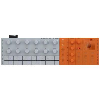 Yamaha SEQTRAK Mobile Music Ideastation - Sequencer, Drum Machine, Synthesizer - Orange and White