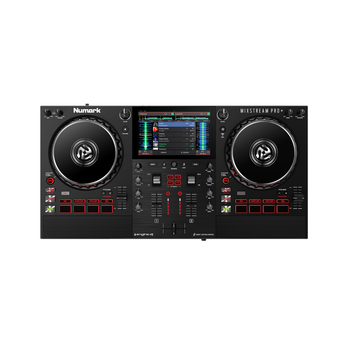 Numark MixStream Pro+ Stand Alone Wi-Fi Streaming DJ Controller W/ Speakers