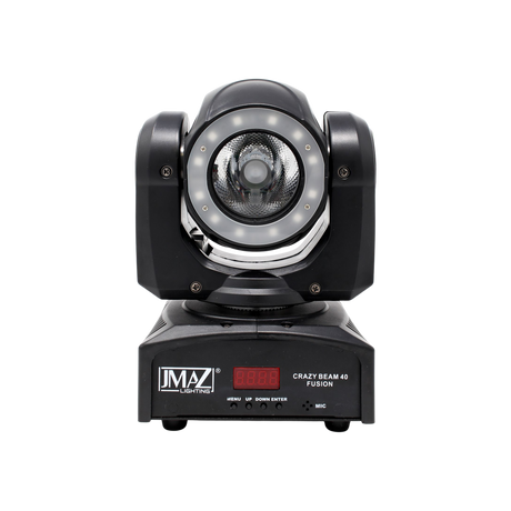 JMaz Crazy Beam 40 Fusion Moving Head Lighting Fixture
