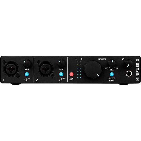 Arturia MiniFuse 2 Dual Audio Interface - Black