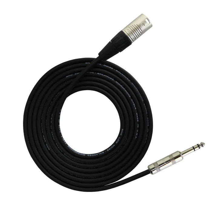 ProFormance USA Balanced Line Cable, 1/4 in. to XLRM - 6 ft.
