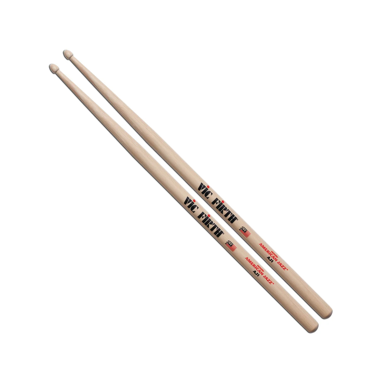 Vic Firth American Jazz Hickory Drumsticks - AJ1