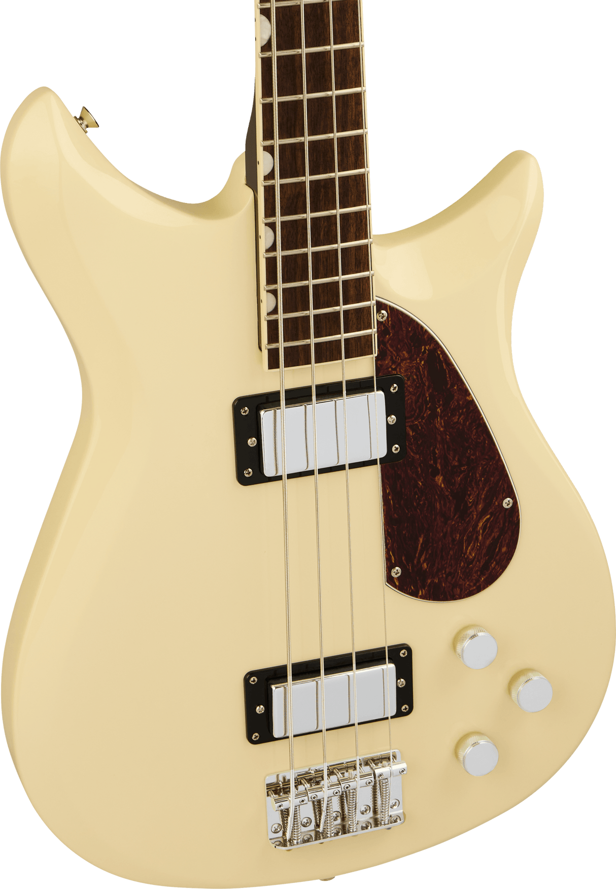 Gretsch Electromatic CVT Bass Double-Cut, Laurel Fingerboard, Vintage White