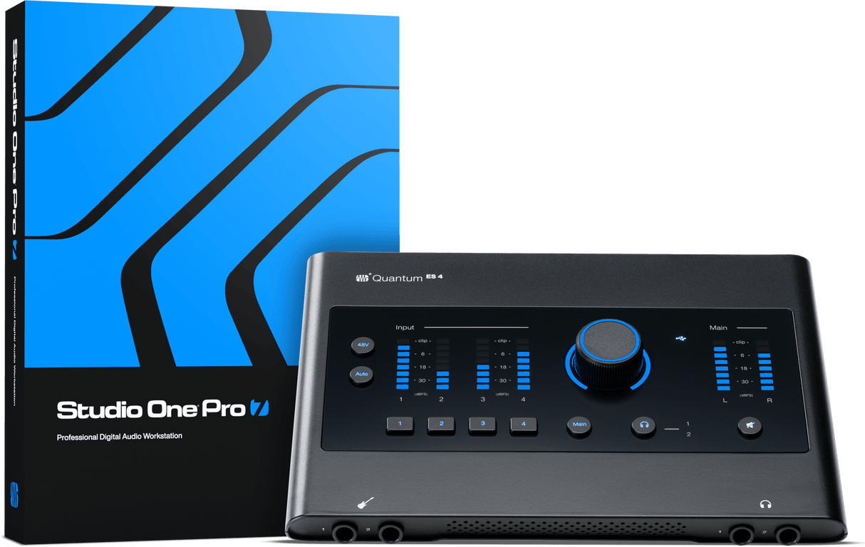 PreSonus Quantum ES4  4 x 4, 24-bit / 192 kHz USB-C Audio Interface