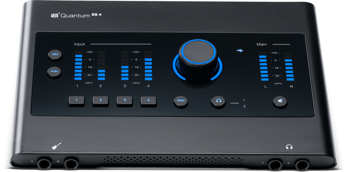 PreSonus Quantum ES4  4 x 4, 24-bit / 192 kHz USB-C Audio Interface