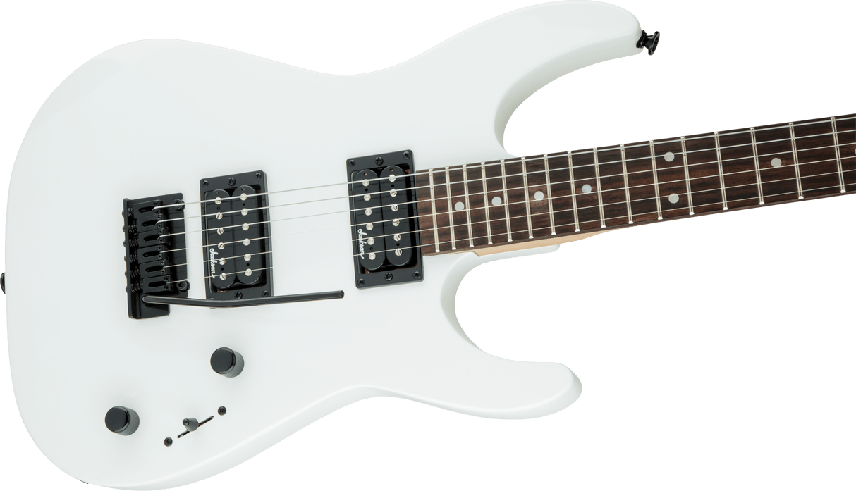 Jackson JS Series Dinky JS11 Amaranth Fingerboard Snow White