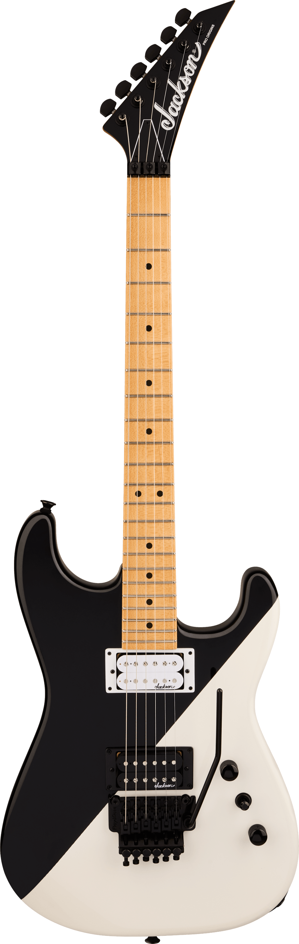 Jackson Pro Origins 1985 Limited Edition San Dimas SD1 HH FR, Maple Fingerboard, Two Face