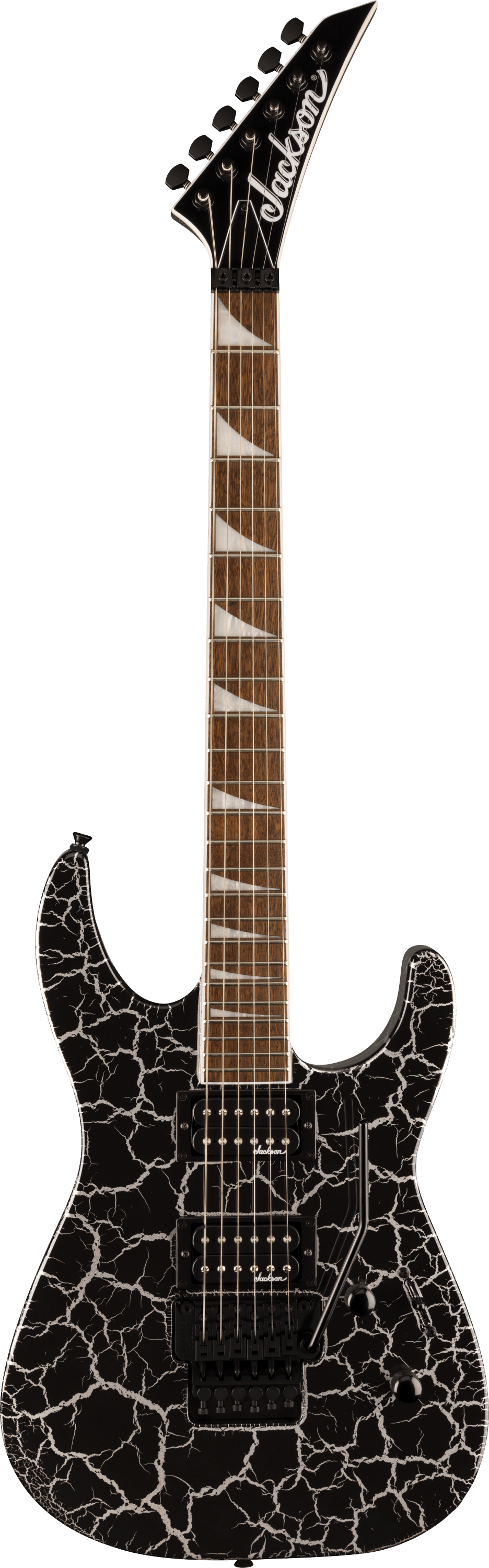 Jackson X Series Soloist SLX DX, Laurel Fingerboard, Silver Mercury Crackle