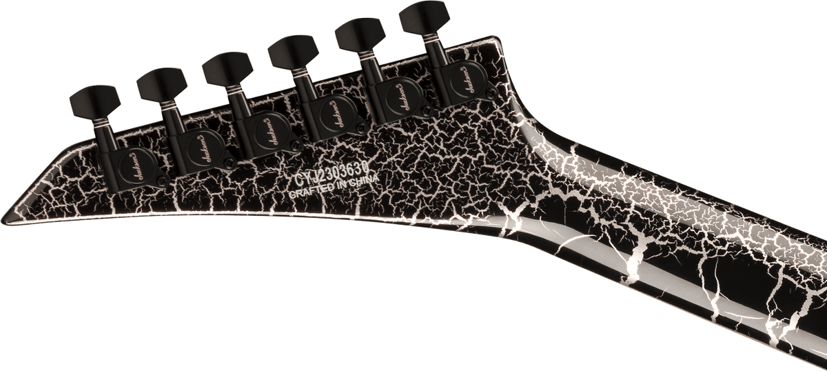 Jackson X Series Soloist SLX DX, Laurel Fingerboard, Silver Mercury Crackle