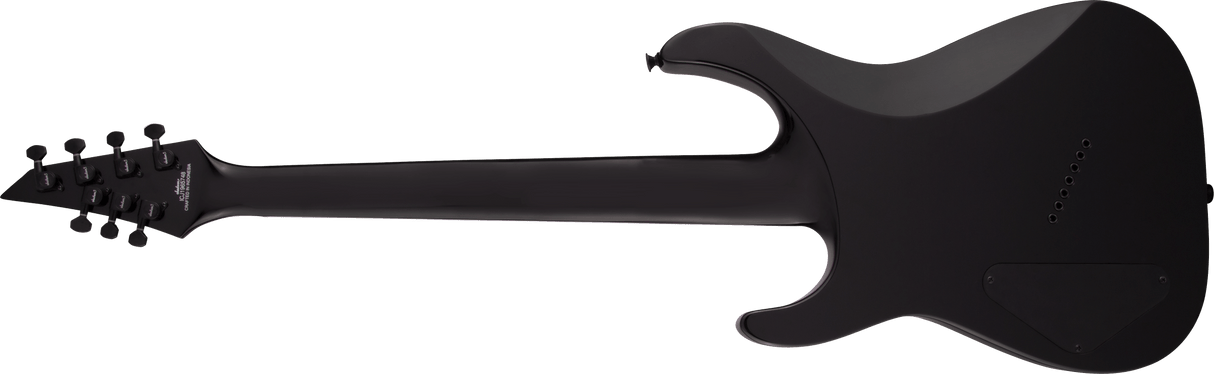 Jackson X Series Soloist Arch Top SLATX7Q MS, Laurel Fingerboard, Multi-Scale, Transparent Blue Burst