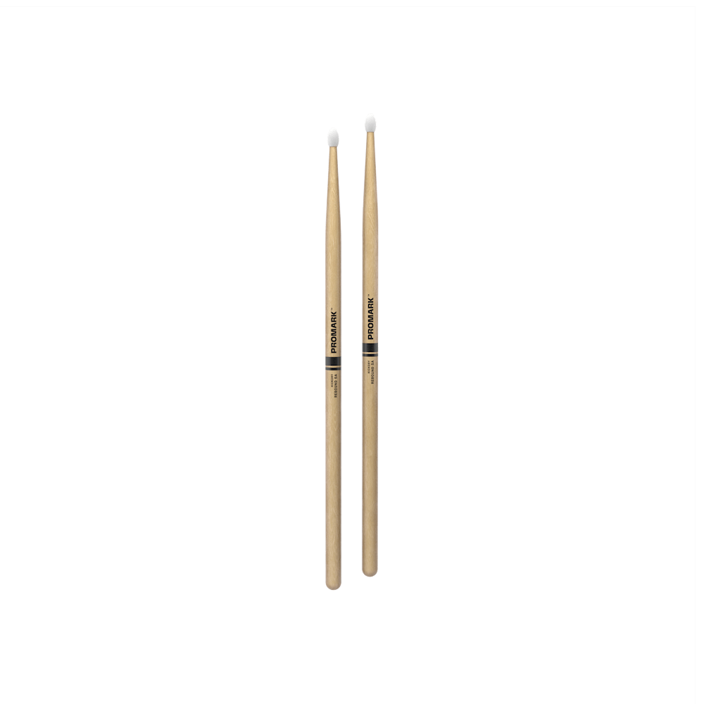 ProMark Rebound 5A Hickory Drumstick, Oval Nylon Tip