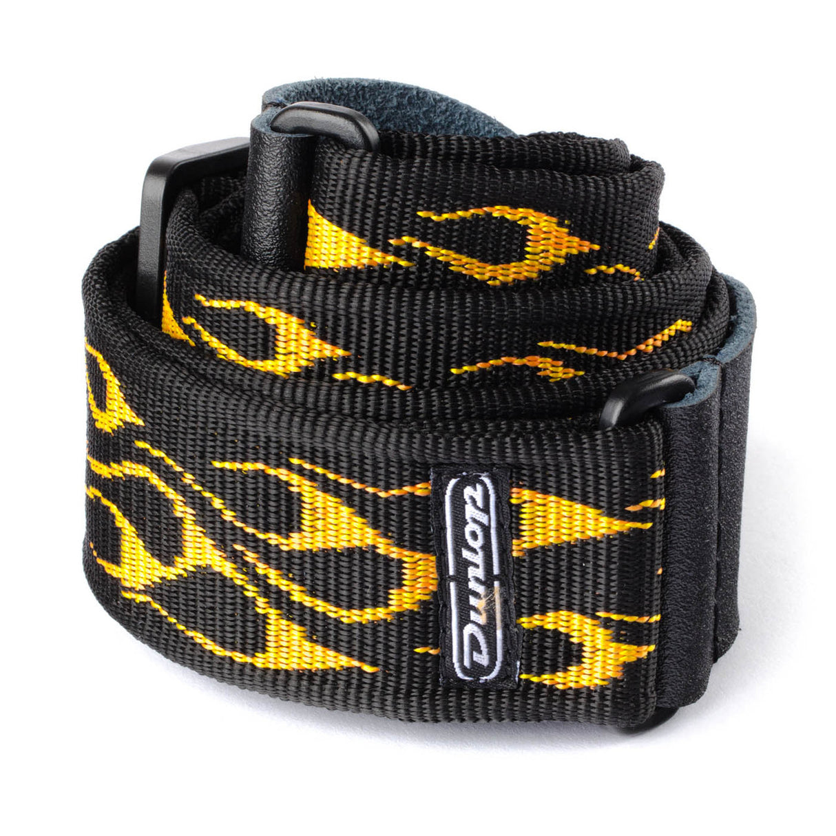 Dunlop Classic Flambe Orange/Yellow Strap
