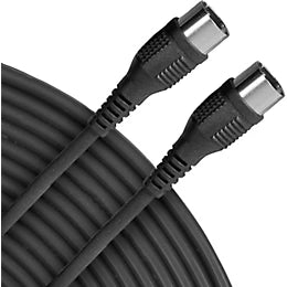 Hosa MID-315BK MIDI Cable - 15 foot Black