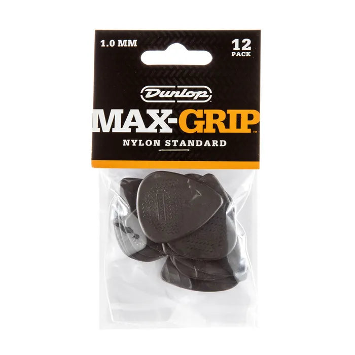 Dunlop Max-Grip 1.0mm Standard Guitar Pick - 12 Pack