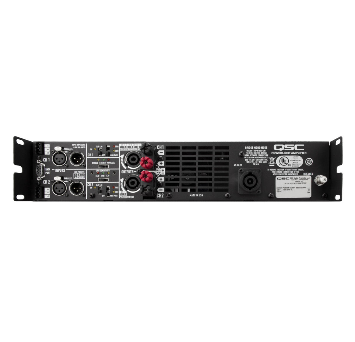 QSC PL380 2,500-watt 2-channel Power Amp