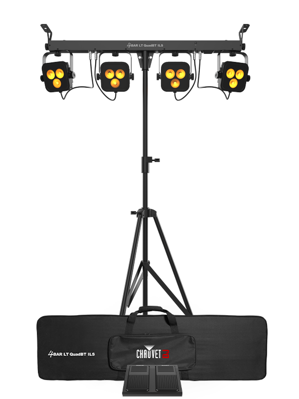Chauvet DJ 4BAR LT QuadBT ILS 4 x RGBA PAR System with Stand