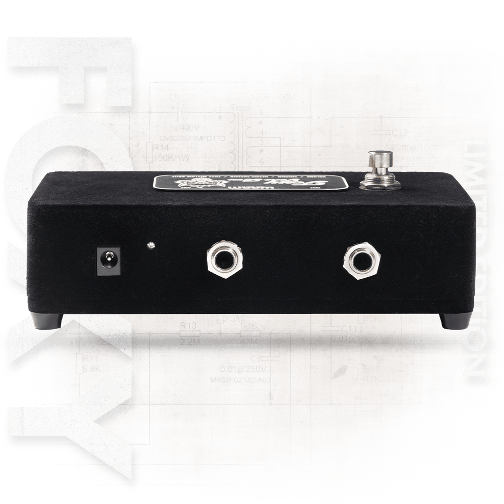 Warm Audio Werewolf Black Foxy Tone Box Octave Fuzz Guitar Pedal