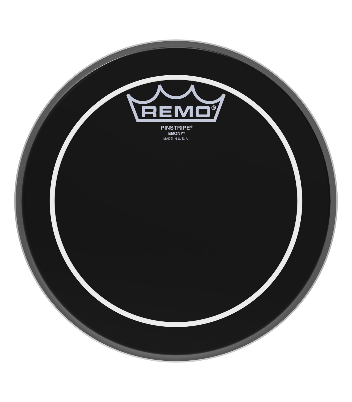 Remo Ebony Pinstripe 8" Drum Head