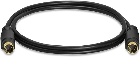 HOSA Video Cable - S-Video Cable, Gold-Plated Contacts, 5 ft.