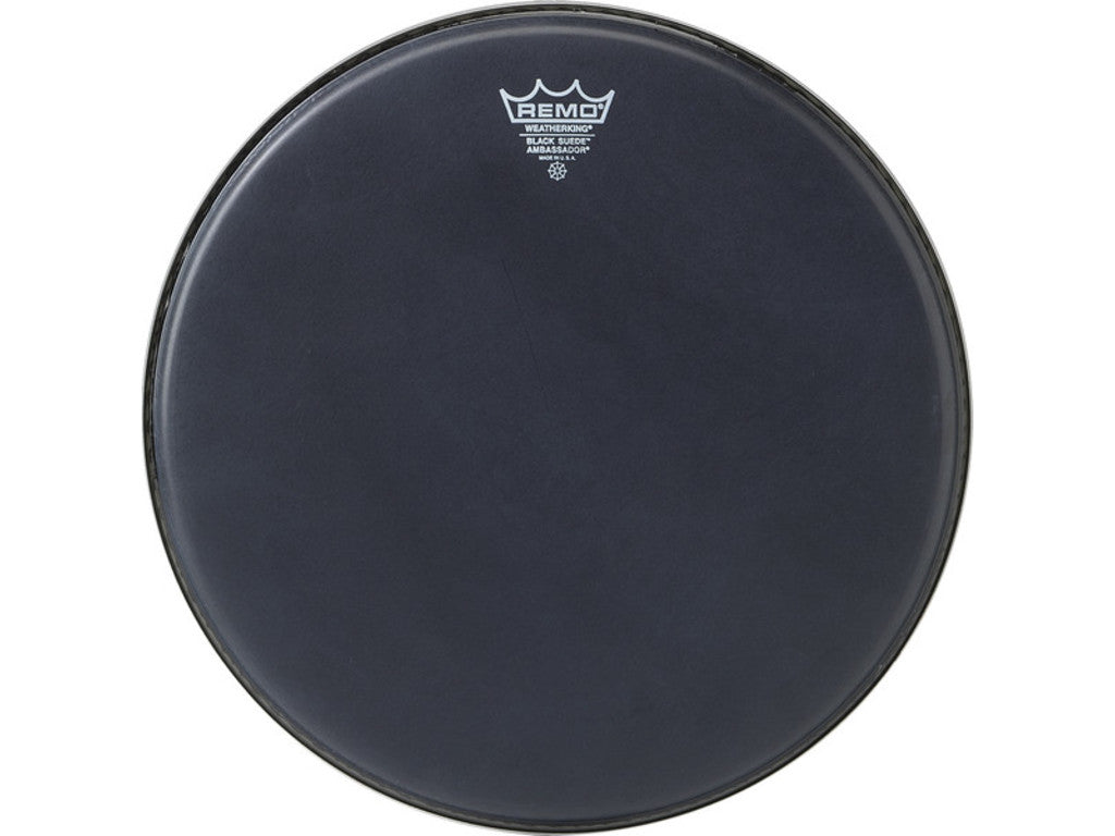 Remo 13" Ambassador Black Suede Drumhead
