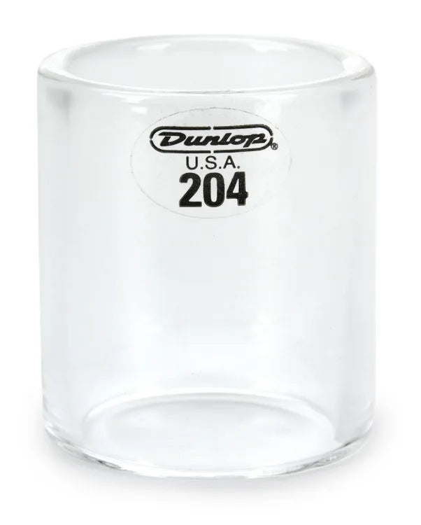 Dunlop 204 Pyrex Glass Knuckle Slide - Medium Knuckle, Regular Wall Thickness