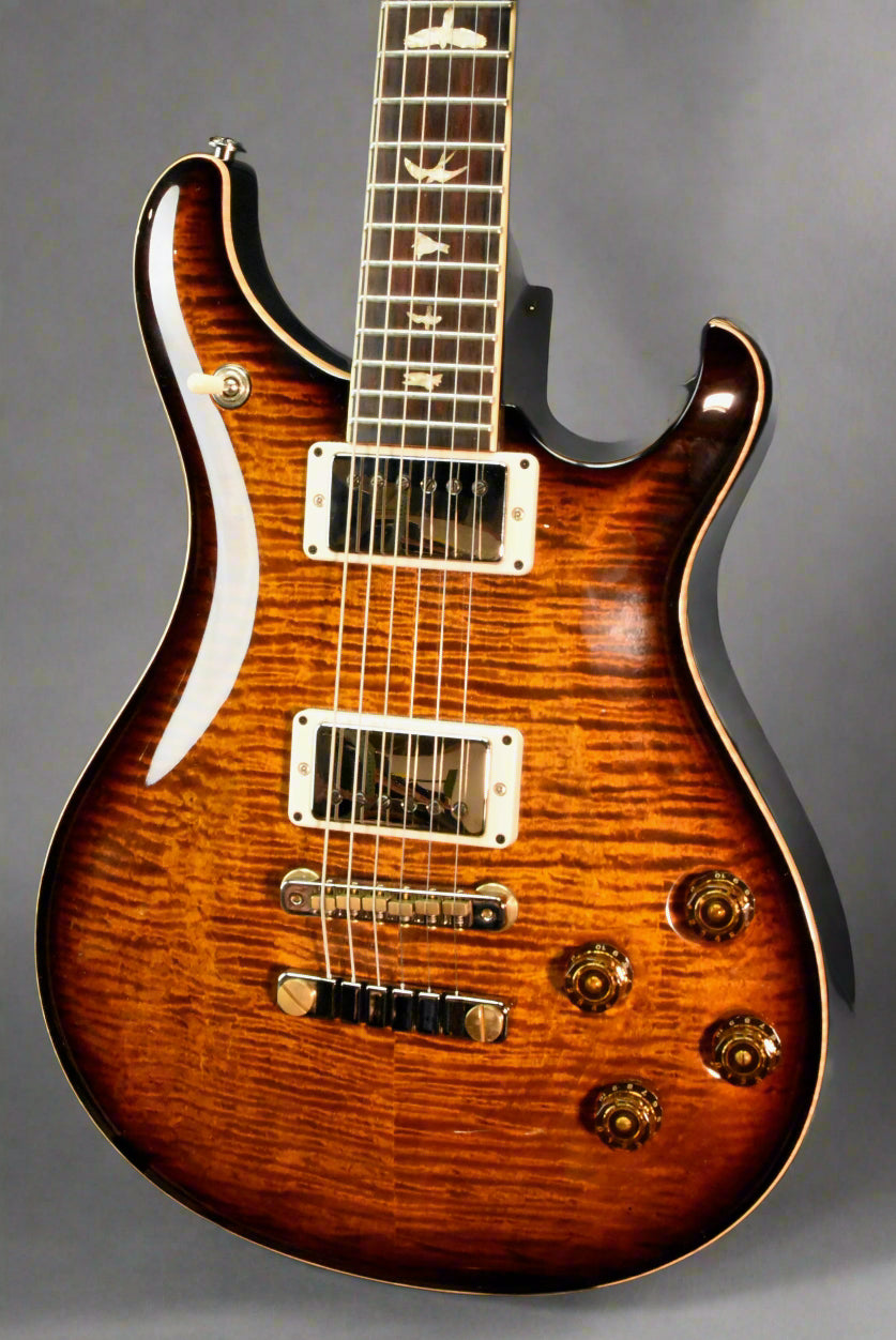 Used PRS Wood Library McCarty 594 10-Top Black Gold Burst (With Case)