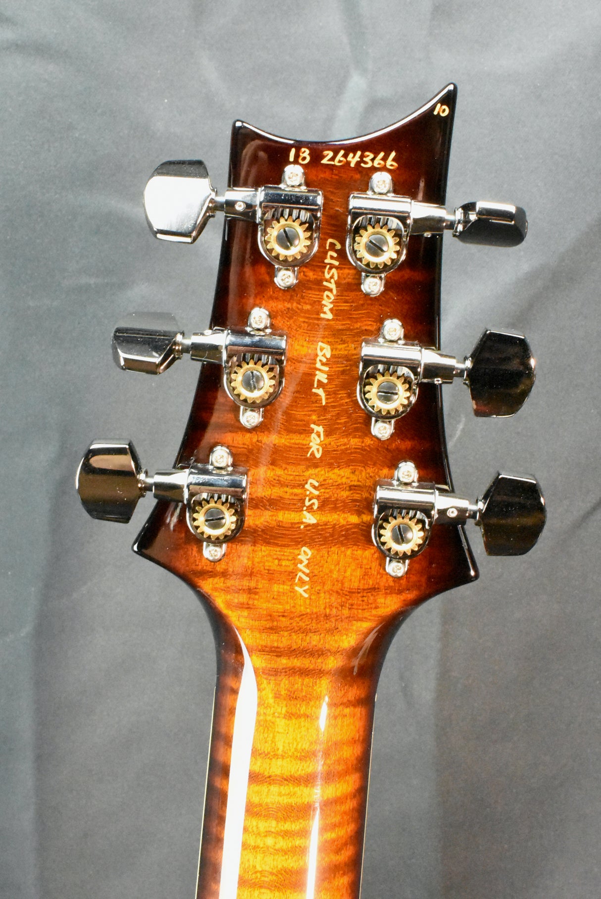 Used PRS Wood Library McCarty 594 10-Top Black Gold Burst (With Case)