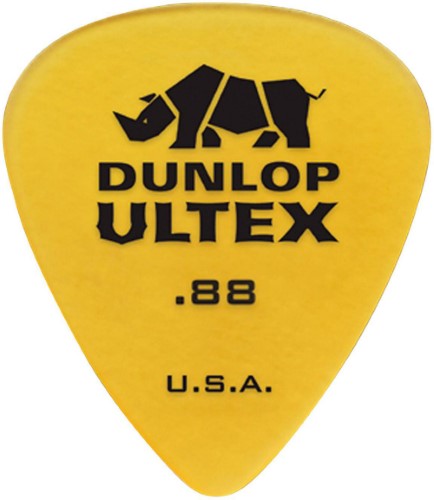 Dunlop Ultex Standard Guitar Picks .88mm 6-pack